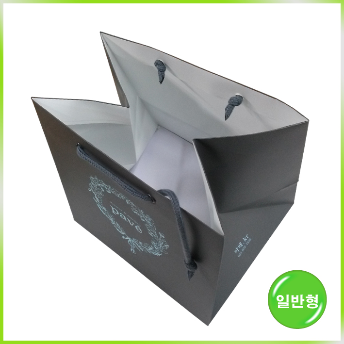 도시락형 쇼핑백(플라워파베)-300*280*260mm