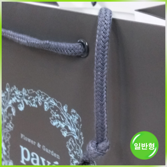 도시락형 쇼핑백(플라워파베)-300*280*260mm