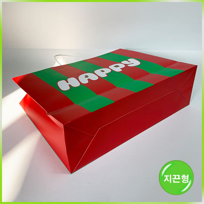 지끈형 쇼핑백(happy)