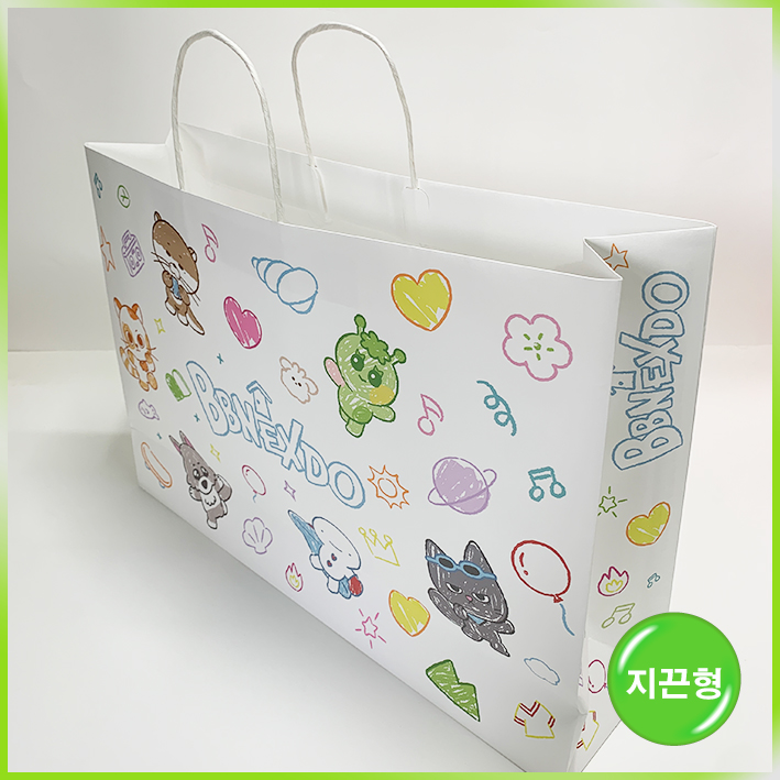 지끈형 쇼핑백(쁘넥도(BND)(대)