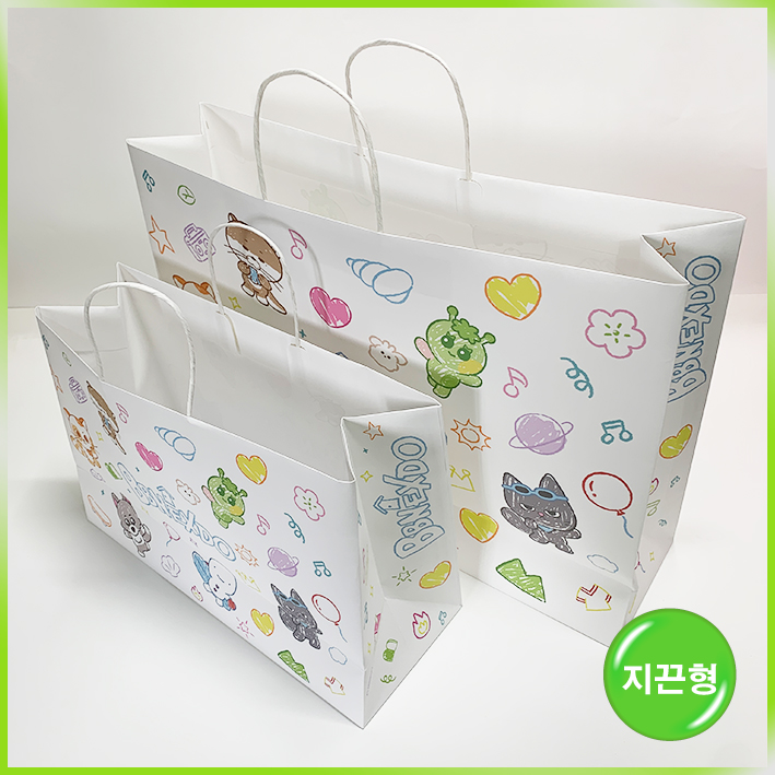 지끈형 쇼핑백(쁘넥도(BND)(중)