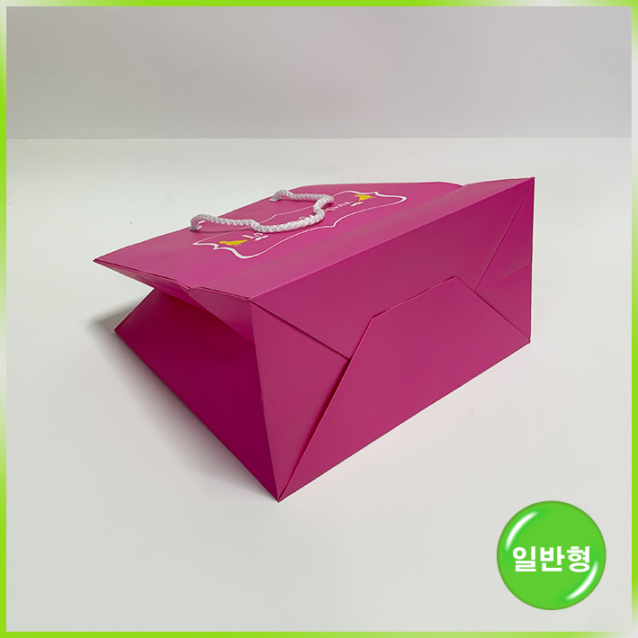 일반형 쇼핑백(빅토리아 에그팩 핑크)