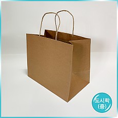 종이끈 도시락(중) - 크라프트