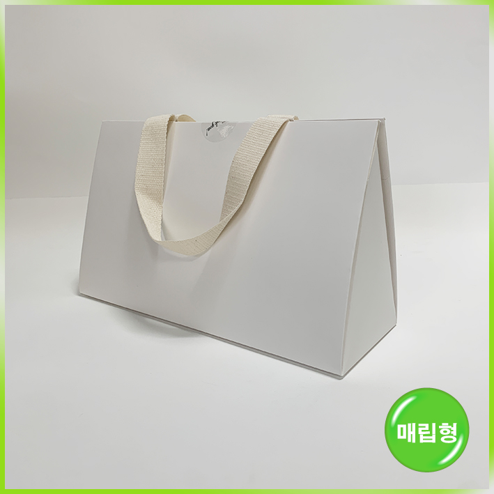 삼각형 쇼핑백(샘플)